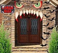 Algopix Similar Product 15 - Large Size Halloween Monster Face