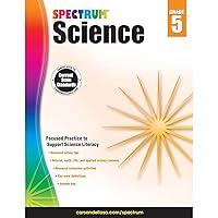 Algopix Similar Product 1 - Spectrum 5th Grade Science Workbooks