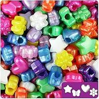 Algopix Similar Product 10 - BeadTin Pearl Multi Small Shape Pony