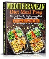 Algopix Similar Product 8 - Mediterranean Diet Meal Prep Easy and