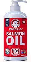 Algopix Similar Product 20 - Salmon Oil for Dogs  Cats  Healthy