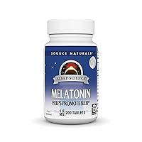 Algopix Similar Product 12 - Source Naturals Melatonin 1 mg  200