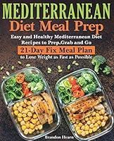 Algopix Similar Product 6 - Mediterranean Diet Meal Prep Easy and
