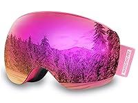 Algopix Similar Product 5 - AKASO OTG Ski Goggles Snowboard