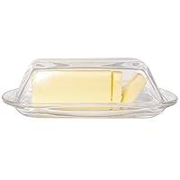 Algopix Similar Product 16 - Kangaroo Crystal Glass Butter Dish with