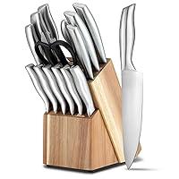 Algopix Similar Product 1 - isheTao Steak Knives Steak Knife Set