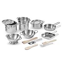 Algopix Similar Product 5 - Melissa  Doug Deluxe Stainless Steel