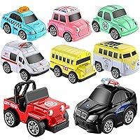 Algopix Similar Product 16 - Geyiie Toys Pull Back Vehicles Car Toy