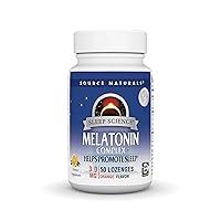 Algopix Similar Product 1 - Source Naturals Melatonin Complex  50