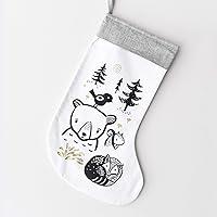 Algopix Similar Product 2 - Wee Gallery Winter Animals Stocking 