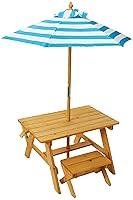 Algopix Similar Product 1 - KidKraft Outdoor Wooden Table  Bench