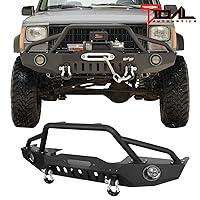 Algopix Similar Product 3 - EAG Front Bumper with LED Lights and