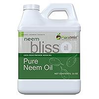 Algopix Similar Product 20 - Neem Bliss 16 Fl Oz  Pure Neem Oil