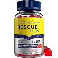Algopix Similar Product 13 - Bach RESCUE PLUS Melatonin Sleep