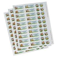 Algopix Similar Product 17 - Personalized Baby Animals Labels 