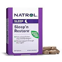 Algopix Similar Product 4 - Natrol Sleep N Restore Tablets Sleep