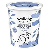 Algopix Similar Product 14 - Wallaby Organic Aussie Greek Whole Milk
