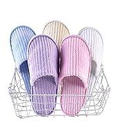 Algopix Similar Product 12 - Eucoz 5 Pairs SPA SlippersAssorted