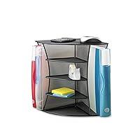 Algopix Similar Product 14 - Safco 3261BL Onyx Mesh Corner Organizer