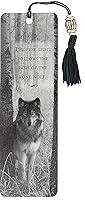Algopix Similar Product 19 - Wolf Beaded Bookmark