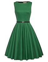 Algopix Similar Product 16 - GRACE KARIN Retro Formal Swing Dress