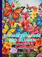 Algopix Similar Product 6 - Entspannendes Schmetterlinge und Blumen