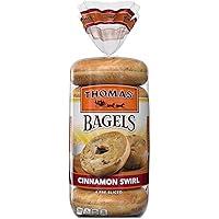 Algopix Similar Product 19 - Thomas’ Cinnamon Swirl Bagel 6ct