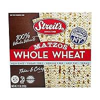 Algopix Similar Product 19 - Streit's, Whole Wheat Matzo, 11 oz