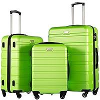 Algopix Similar Product 5 - Coolife Luggage 3 Piece Set Suitcase