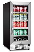 Algopix Similar Product 4 - Beverage Refrigerator 15 inch Stainless