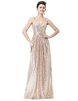 Algopix Similar Product 12 - Kate Kasin Women Formal Prom Sequins