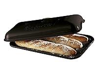 Algopix Similar Product 15 - Emile Henry Baguette Baker | Charcoal