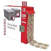Algopix Similar Product 17 - VELCRO Brand Sticky Back Dots  200 Pk