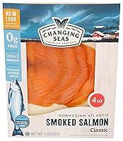Algopix Similar Product 3 - Changing Seas, Smoked Salmon, 4 Ounce
