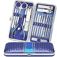 Algopix Similar Product 5 - Teamkio 18pcs Manicure Set Pedicure