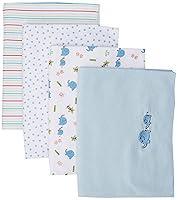 Algopix Similar Product 14 - SpaSilk Unisexbaby Newborn 4 Pack 100