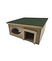 Algopix Similar Product 18 - Dehner 4140158Natura Hedgehog House