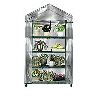 Algopix Similar Product 18 - 4 Tier Mini Greenhouse  Portable