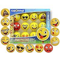 Algopix Similar Product 17 - OjiEmoji Premium Emoji Golf Balls