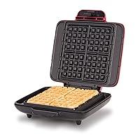 Algopix Similar Product 14 - Dash No-Drip Waffle Iron, Red