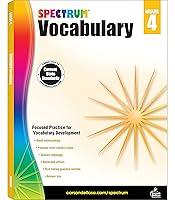 Algopix Similar Product 14 - Spectrum Grade 4 Vocabulary Workbook