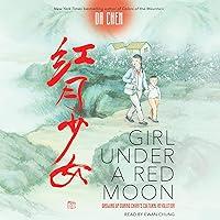 Algopix Similar Product 5 - Girl Under a Red Moon