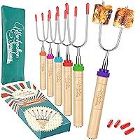 Algopix Similar Product 4 - CARPATHEN Marshmallow Roasting Sticks 