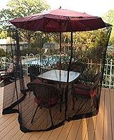 Algopix Similar Product 11 - Patio Umbrella Mosquito Netting 