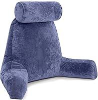 Algopix Similar Product 6 - Husband Pillow XXL Dark Blue Backrest