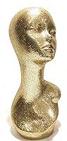 Algopix Similar Product 19 - Gold Mannequin Head