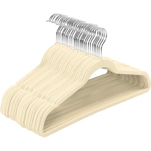 Algopix Similar Product 9 - Utopia Home Premium Velvet Hangers 50