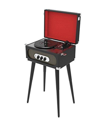 Algopix Similar Product 6 - Sylvania Bluetooth Retro Turntable with