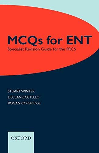 Algopix Similar Product 12 - MCQs for ENT Specialist Revision Guide