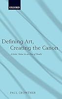 Algopix Similar Product 15 - Defining Art Creating the Canon